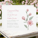 Search for brunch engagement party invitations Watercolor