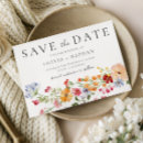 Search for colorful save the dates Floral