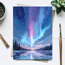 Search for aurora borealis postcards Winter