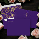 Search for purple wedding envelopes Chic