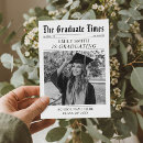 Search for newspaper graduation invitations announcements Black and white
