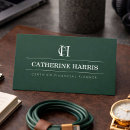 Search for financial advisor business cards Luxury