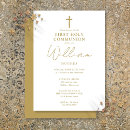 Search for traditional first communion invitations Christian
