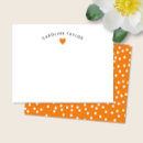 Search for orange note cards Thinking of you