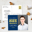 Search for masculine graduation invitations Modern