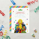 Search for sesame street characters invitations Cookie monster