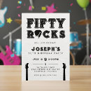Search for 50 rocks invitations Guitarist