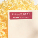 Search for retro return address labels Colourful