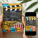Search for boys movie night birthday invitations Hollywood