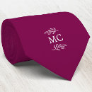 Search for unique monograms ties Initial