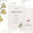 Search for signature drink menus Wine