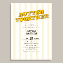 Search for yellow bridal shower invitations Retro