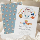Search for baseball baby shower invitations Modern