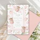 Search for oh deer invitations Pink