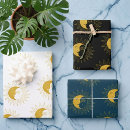 Search for sun and moon wrapping paper Modern