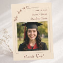 Search for college graduation thank you cards Modern simple minimalist
