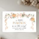 Search for pumpkin baby shower banners Floral