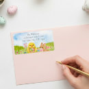 Search for happy easter bunny return address labels Tulips