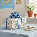 Search for landmark wrapping paper Pattern