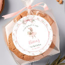 Search for vintage cottage stickers Pink bow
