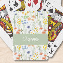 Search for watercolor playing cards Boho bohemian