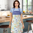Search for blue wildflower aprons Boho bohemian