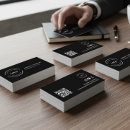 Search for bulk business cards With qr code