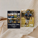 Search for athlete graduation invitations Photo collage