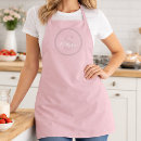 Search for dusty rose aprons Blush pink