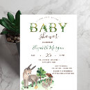 Search for donkey baby shower invitations Watercolor
