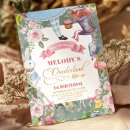Search for vintage alice in wonderland invitations Watercolor