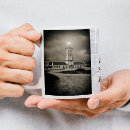 Search for lighthouse beacon mugs Black and white