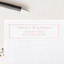 Search for two return address labels Minimalist