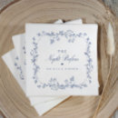 Search for vintage floral napkins Toile de jouy