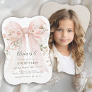 Search for 6 year old girl birthday invitations Floral