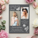 Search for grey graduation invitations Elegant