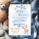 Search for beige blue baby shower invitations Stars