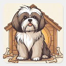 Search for shih tzu cartoon stickers Pet lovers