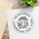 Search for mushroom rubber stamps Whimsical