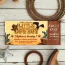 Search for wanted birthday invitations Saddle up