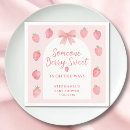 Search for strawberry napkins Someone berry sweet