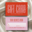 Search for salon business gift certificates Modern