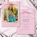 Search for pink and gold graduation invitations High school or college