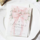 Search for silver christening invitations Calligraphy