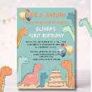 Search for green dinosaur invitations Blue green yellow