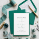 Search for green save the dates Stylish