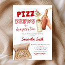 Search for pizza and brew invitations For her