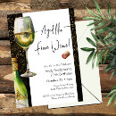 Search for fine wine invitations Aged to perfection