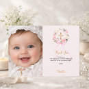 Search for baptism thank you cards Gold cross