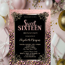 Search for ombre sweet 16 invitations Elegant